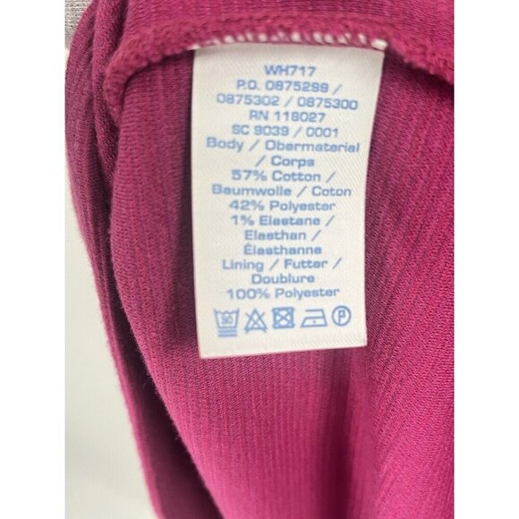 Boden Pink Magenta Mock Neck Sheath Dress Sz 4 - Picture 5 of 5